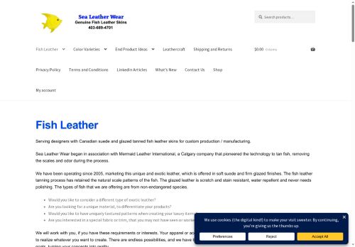sealeatherwear.net capture - 2025-07-20 06:57:10