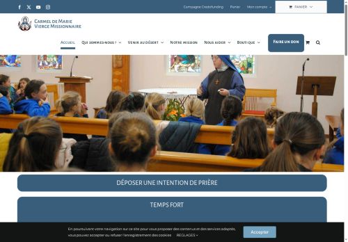 carmel-vierge-missionnaire.net capture - 2025-07-20 08:11:24