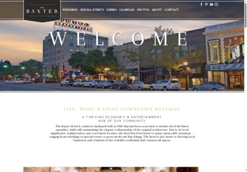 baxterboutiqueapartments.net capture - 2025-07-20 08:18:07