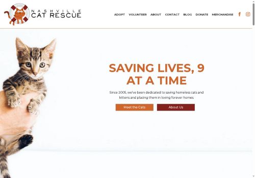 nashvillecatrescue.net capture - 2025-07-20 08:29:10