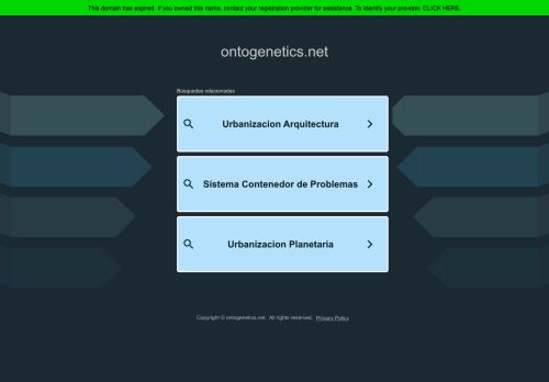 ontogenetics.net capture - 2025-07-20 09:45:32