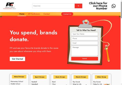 profitablefundraisingideas.net capture - 2025-07-20 09:57:27