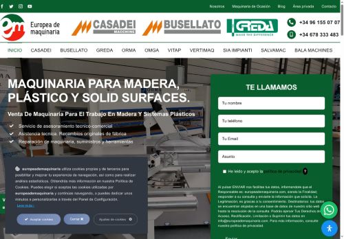 europeademaquinaria.net capture - 2025-07-20 11:06:57
