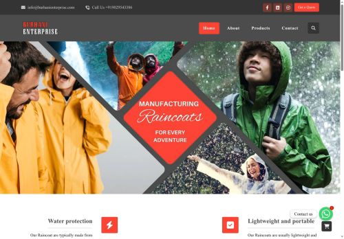 burhanienterprise.net capture - 2025-07-20 12:45:01