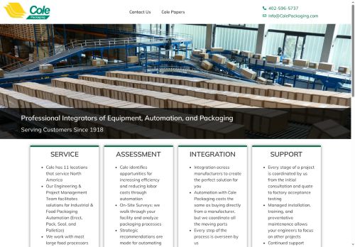 colepackaging.net capture - 2025-07-20 13:21:33