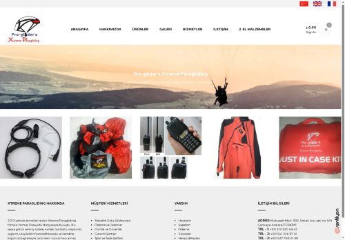 xtremeparagliding.net capture - 2025-07-20 13:38:44