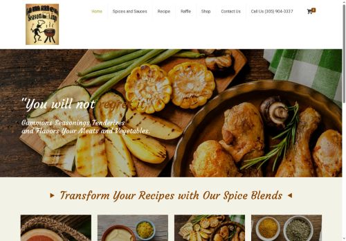 gammonsseasonings.net capture - 2025-07-20 15:50:42