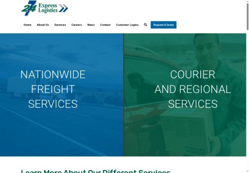 247expresslogistics.net capture - 2025-07-20 19:54:03