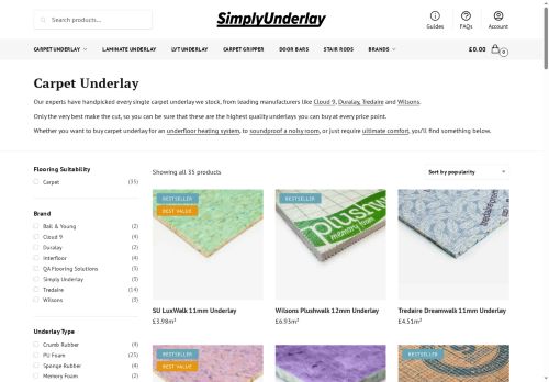 carpetunderlay.net capture - 2025-07-20 21:14:40