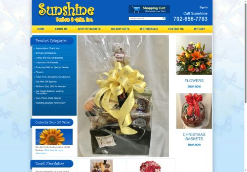 sunshinebaskets.net capture - 2025-07-20 22:50:58