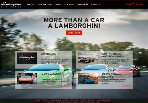 lamborghiniclubamerica.net capture - 2025-07-20 23:58:12
