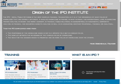ipo.institute capture - 2025-07-21 06:22:09