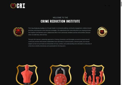 crimereduction.institute capture - 2025-07-21 06:27:07