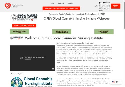 glocalcannabisnursing.institute capture - 2025-07-21 06:31:09