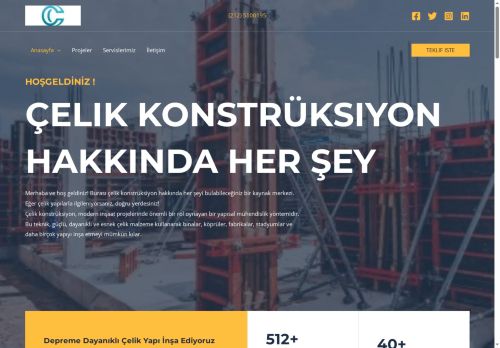 celikkonstruksiyon.istanbul capture - 2025-07-21 06:59:05