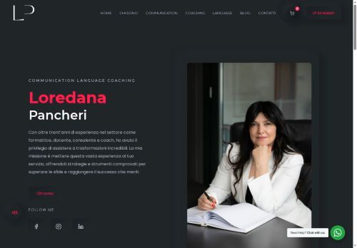 loredanapancheri.it capture - 2025-07-21 07:28:39