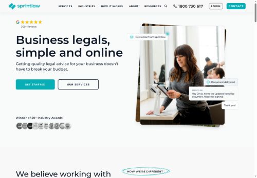 sprint.law capture - 2025-07-21 08:51:27