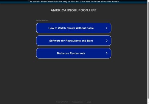 americansoulfood.life capture - 2025-07-21 10:45:43