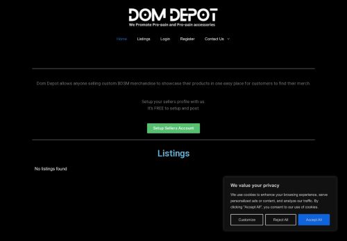 domdepot.link capture - 2025-07-21 11:33:14