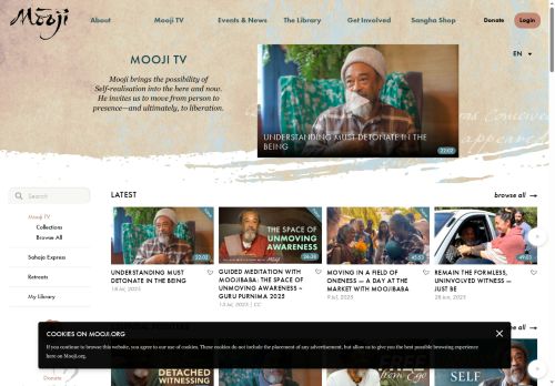 mooji.live capture - 2025-07-21 11:56:35