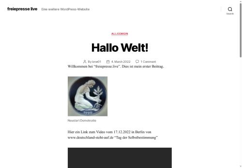 freiepresse.live capture - 2025-07-21 12:29:16