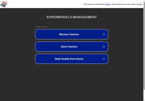 supermodels.management capture - 2025-07-21 15:36:09