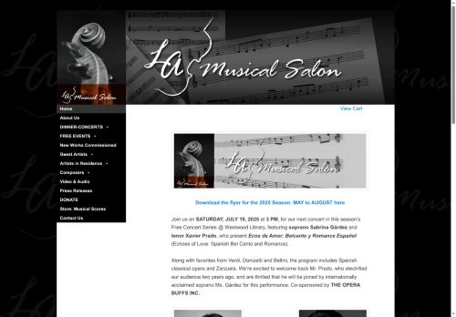 lamusicalsalon.net capture - 2025-07-21 21:40:38