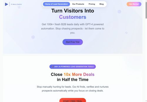 Finaleads capture - 2025-07-22 00:40:02