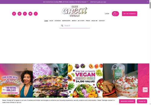 One Great Vegan capture - 2025-07-22 00:46:04