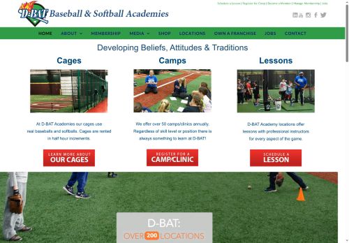 D-BAT Baseball and Softball Academies capture - 2025-07-22 00:50:06