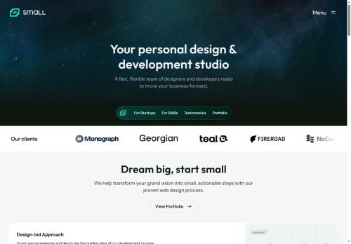 Small.dev capture - 2025-07-22 00:56:04