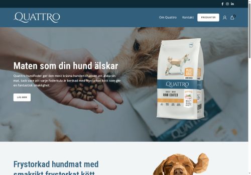 quattropetfood.se capture - 2025-07-22 06:10:18