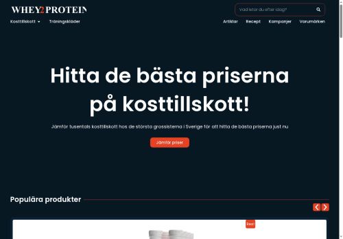 whey2protein.se capture - 2025-07-22 11:59:40