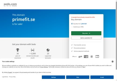 primefit.se capture - 2025-07-22 12:02:23