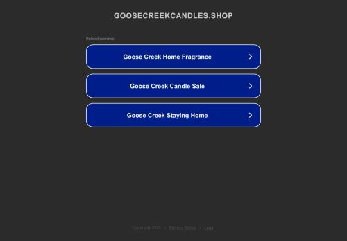 goosecreekcandles.shop capture - 2025-07-22 14:03:52
