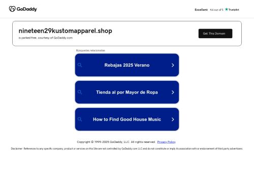 nineteen29kustomapparel.shop capture - 2025-07-22 14:32:23