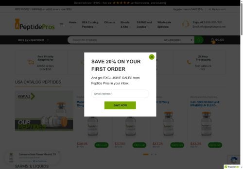 peptidespro.shop capture - 2025-07-22 15:09:27