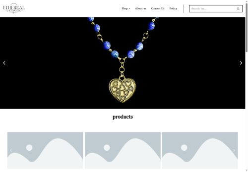 etherealstones.shop capture - 2025-07-22 15:50:06