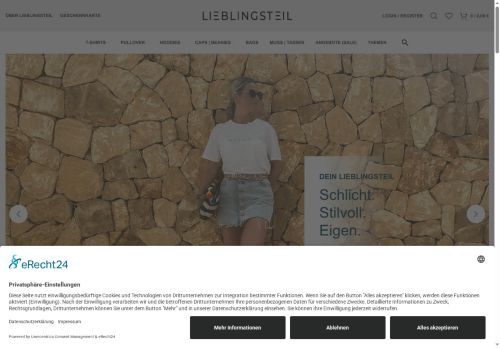 mein-lieblingsteil.shop capture - 2025-07-22 18:20:13