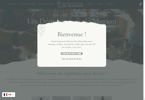 les-degustations-de-marion.com capture - 2025-07-23 03:25:18