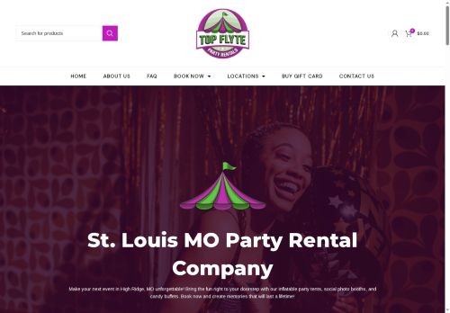 topflytepartyrentals.com capture - 2025-07-23 03:48:45