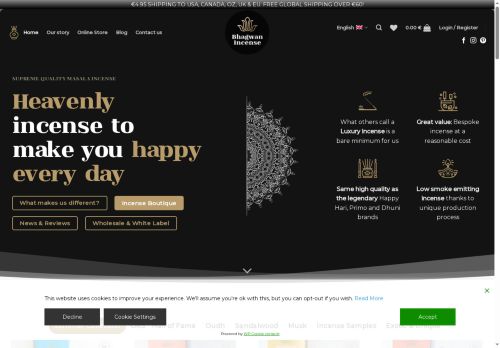 bhagwan-incense.com capture - 2025-07-23 06:42:18