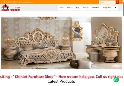 chiniotfurnitureshop.com capture - 2025-07-23 07:36:29