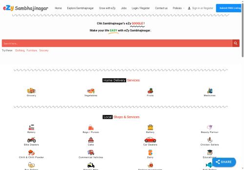ezysambhajinagar.com capture - 2025-07-23 07:42:18