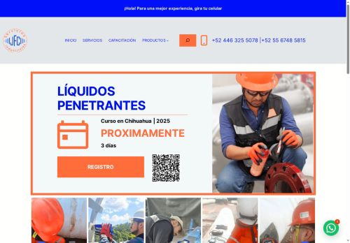 serviciosindustrialesjfc.com capture - 2025-07-23 08:02:13