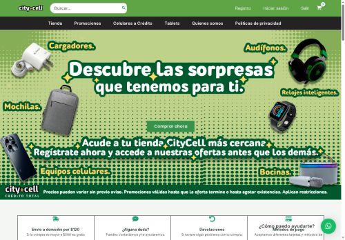 citycellmx.com capture - 2025-07-23 08:20:44