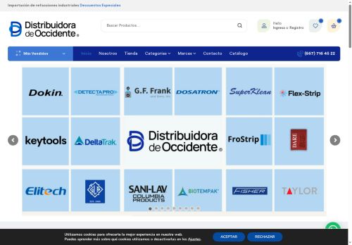 distribuidoradeoccidente.com capture - 2025-07-23 08:23:51