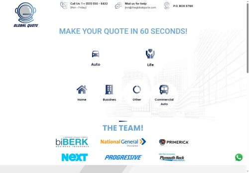 theglobalquote.com capture - 2025-07-23 09:04:10