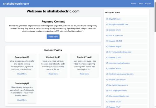 shahabelectric.com capture - 2025-07-23 09:55:57