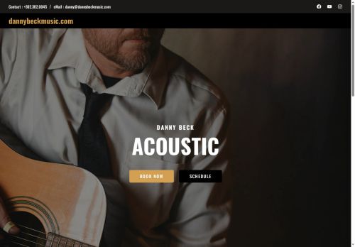 dannybeckmusic.com capture - 2025-07-23 11:00:23